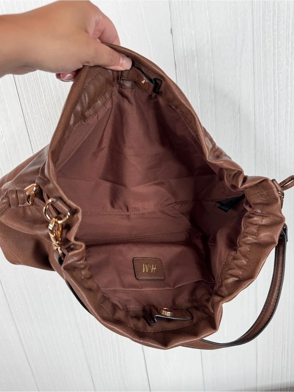 H&M Dark Brown Shoulder Bag
